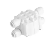 1/4 Inch Quick Connect Shut-Off 4 Way Ro Valve Switch Water Purifier Reverse Osmosis System