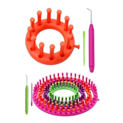 Weaving Tools Kits for Beginner DIY Hat Scarf Knitting Weave Kits Knitter Tools
