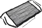 Zerodeko Car Ceiling Cargo Net Pocket Roof Storage Organizer Mesh Pocket for Car Interior Easy Installation for Travel Road Trips Durable Spacious Design