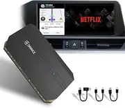 Magic Box 3.0 Pro – Snapdragon 6125 Octa-Core, HDMI & Dual Display | Supports 4G SIM Card | Stream Netflix, Disney+, YouTube, Prime Video | Wireless CarPlay & Android Auto | for Wired CarPlay Cars