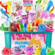 Ice Cream DIY Slime Kit, Slime Making Kit for Girls, Butter Slime, Foam Slime, C
