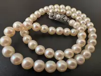 在飛比找Yahoo!奇摩拍賣優惠-日本回流，日本超百年頂級奢侈品珍珠品牌Mikimoto御木本