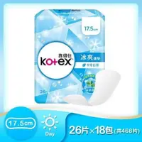 在飛比找鮮拾優惠-【Kotex 靠得住】冰爽護墊(超薄加長型17.5cm)26