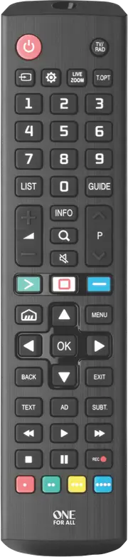 One For All LG Replacement Remote