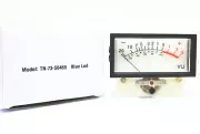 20pc Panel VU Meter TN-73 0dB=0.8VAC size=76x59x41mm Blue LED NISSEI