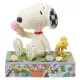 【Enesco】精品家飾 SNOOPY 史努比和胡士托一起吃冰淇淋居家擺飾