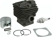 Cylinder Piston Assembly 48mm Cylinder Piston Pin Ring Kit for St&ih&l MS 034 036 034AV 034 SU&PE&R MS360 Chainsaw Spare Parts Engine Motor 11250201206