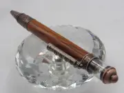 STUNNING HIGH QUALITY HANDMADE LIGHTHOUSE COCOBOLO WOOD TWIST BALL POINT PEN