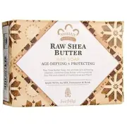 Nubian Heritage Raw Shea Butter Soap 5 oz Pack of 2 Frankincense Myrrh Scent