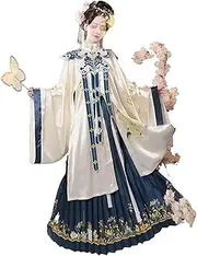 [HHCTEBEC] Chinese Style Ming Dynasty Hanfu for stage performances Cosplay,A-S=155-160cm