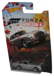 Hot Wheels Forza Horizon 4 Silver Aston Martin 1963 DB5 Car 3/6