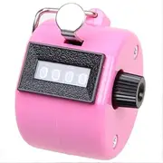 TEAFIRST 4 Digit Number Dual Clicker Golf Hand Tally Counter Handy Convenient