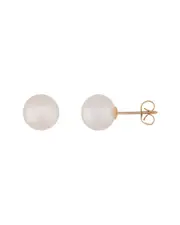 Splendid Pearls 14K 8-9mm Akoya Pearl Studs