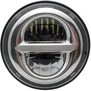 Motorcycle Headlight Motorcycle 5.75 Inch Round Led Headlight 40W 5-3/4Inch Headlight For Sportster For Iron 883 For Street Rod Street Bob Softail For harley motorcycle A