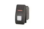 Powertech SPDT Dual Rocker Switch with Labels and Cover