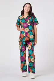 Bonnie Floral Scrub Set