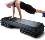 Gym Aerobics Step Stepper, Yoga Step Board Workout 3 Adjustable Height Levels for Pedal Weight Loss Aerobics Slimming a