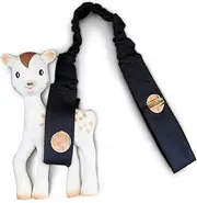 Outlook Baby Toy Strap, Charcoal Rose