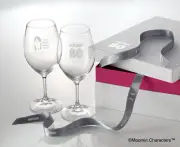 Moomin 80th Wine Glasses - Riedel/Pair of Wine Glasses F/S