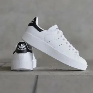 Adidas W Stan Smith Bold 黑白 女鞋 史密斯 厚底 S75213