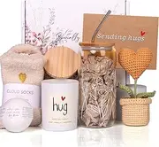 get well soon gift set - Relaxing Spa Gift Basket Set, Valentines Day Gifts, Galentines Day Gifts, Gifts for Mom Her Friend Grandma