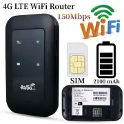 4G LTE Router Pocket 150Mbps WiFi Repeater Signal Amplifier Network Expander Mob