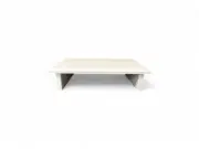 30" CIDS Monitor Stand Pine 3/4" Glossy White 30x12x4.75 Made in USA Riser NEW