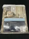 X76907684ZBG LIVING LOGIC 84" Taupe Polyester Light Filter Single Curtain 953945