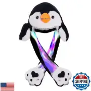 Arcimatto Animal Hat Plush Penguin Dress Up Cosplay Party Christmas Holiday C