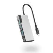 Alogic FusionCore USB-C 5-In-1 HDMI/USB Hub - Space Grey [UCFUHDV2-SGR]