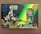 Star Wars Power of the Force 2 POTF2 Speeder Bike Luke Skywalker Endor Gear