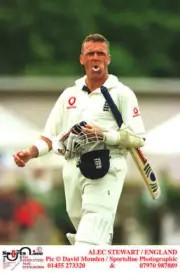 Alec Stewart England Old Player Cricket Photo 19