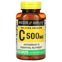 在飛比找iHerb優惠-[iHerb] Mason Natural 維生素 C，緩釋