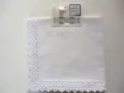 New Wimpole Street Creations Cross Stitch Aida Cloths & Crochet Edge 16" Square