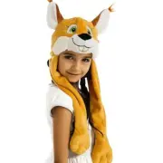 Nutty Squirrel Chipmunk Plush Headpiece Kids Costume Dress-Up Play Accessory
