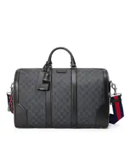 Gucci GG Black Carry-On Duffle