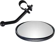MagiDeal Blind Spot Mirrors, Large View Field Replace Side Convex Mirror Fit for School Bus, Large Clip