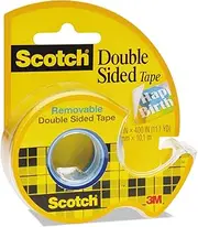 MMM667 - Scotch 667 Double-Sided Removable Office Tape and Dispenser