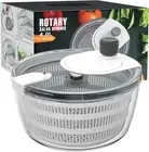Smile mom Salad Spinner Lettuce Spinner, Dryer 4QT, Transparent white