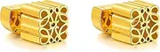 [Jefuzh] Women's Gold Earrings-Lightweight Hypoallergenic Earrings,Lightweight Vintage 18K Fashion Jewelry-Women's Earrings, gilt, No Gemstone