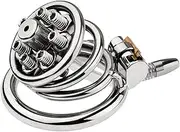 Sex Toys Chastity Cage Chastity Lock SM Metal Beginner Device Inverted Chastity Cage With Urethral Catheter Penis Ring Prevent Erection Couple Lock Bondage Couple Lock