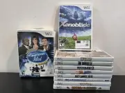 Nintendo Wii Game Lot - 29 Wii Games New&Disc Only (XenobladeNEW! Mario&Pokemon)