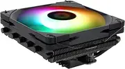 Thermalright AXP120-X67 Black ARGB Low Profile CPU Air Cooler with Quite 120mm TL-C12015B-S PWM Fan, 6 Heat Pipes, 67mm Height, for AMD AM4/Intel LGA 1700/115X/1200/20XX