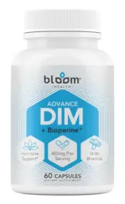 DIM Advance Plus BioPerine for Menopause, Estrogen Metabolism & Balance 460mg
