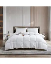 Serta Tencel/Cotton Blend Feather And Down Comforter - All Seasons