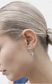 [KATKIM] 18k Yellow Gold Allora Petite Single Ear Pin