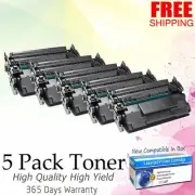 5PK CF287A 87A Toner Cartridge For HP LaserJet Enterprise MFP M527dn M527f M527z