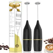 Milk Frother 2 Pack, Handheld Foam Maker,Mini Drink Mixer and Coffee Blender ...