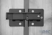 DAC Industries Sentry Latch - Heavy-Duty Dumpster Gate Latch