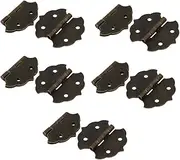 Aexit Jewelry (Construction hardware) Gift Box Case Vintage Style pipe tube Hinges Bronze Tone 28mm (16ry708qf601) Length 10PCS